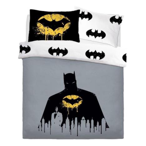 Batman Dark Knight Reversible Double Duvet Cover Bedding Set £34.99